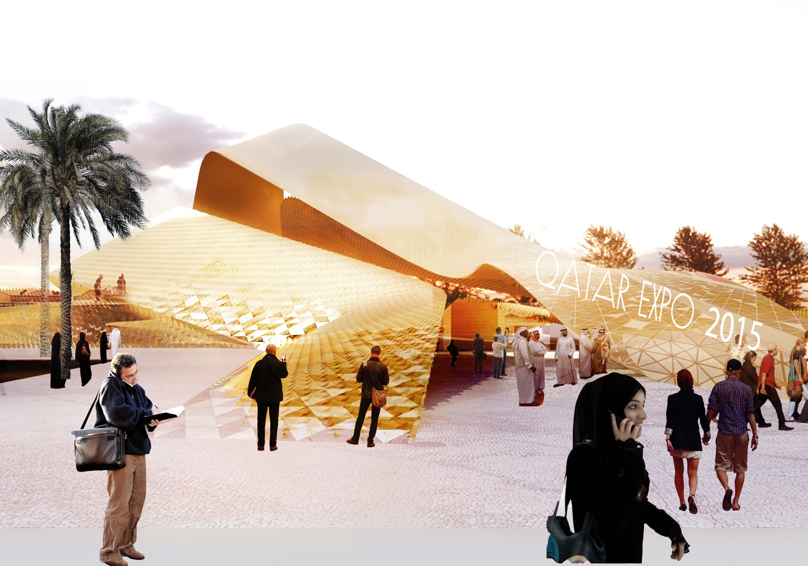 Pabellón de Qatar para la Expo Milano 2015