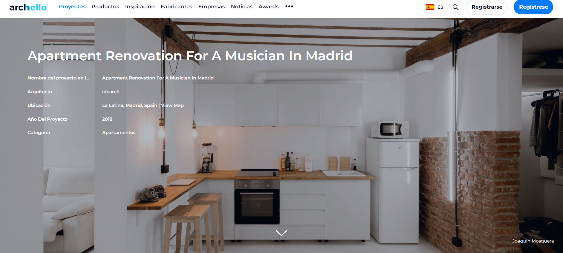 Publicación en la revista archello de nuestra reforma diáfana