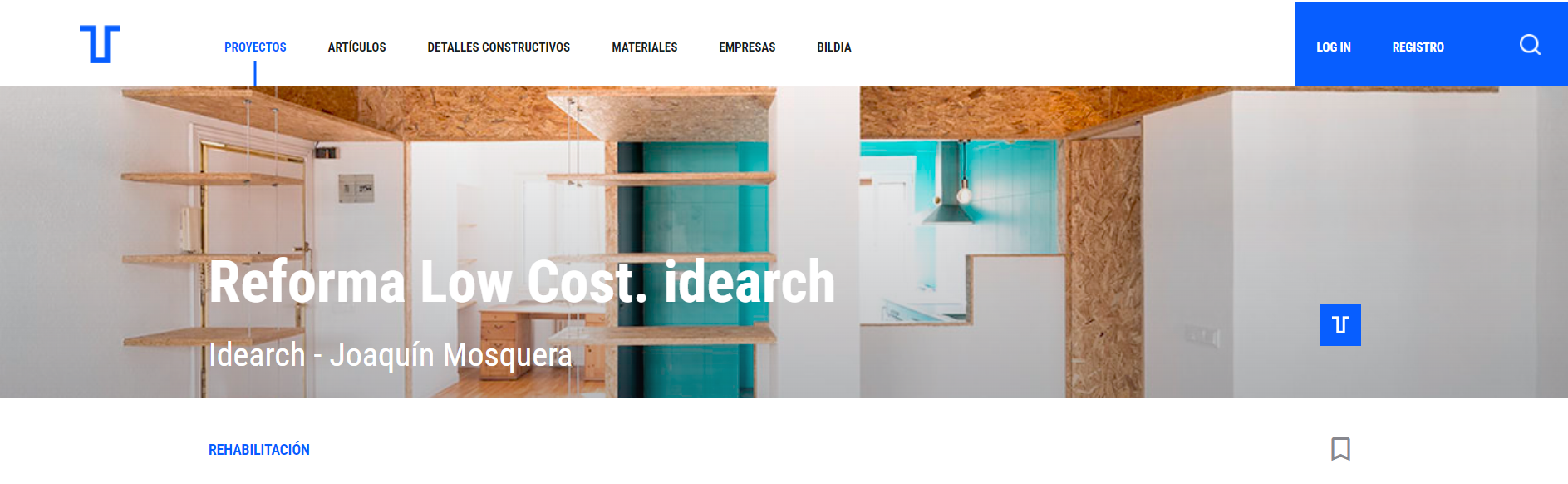 Publicación en Tectónica, reforma Low Cost